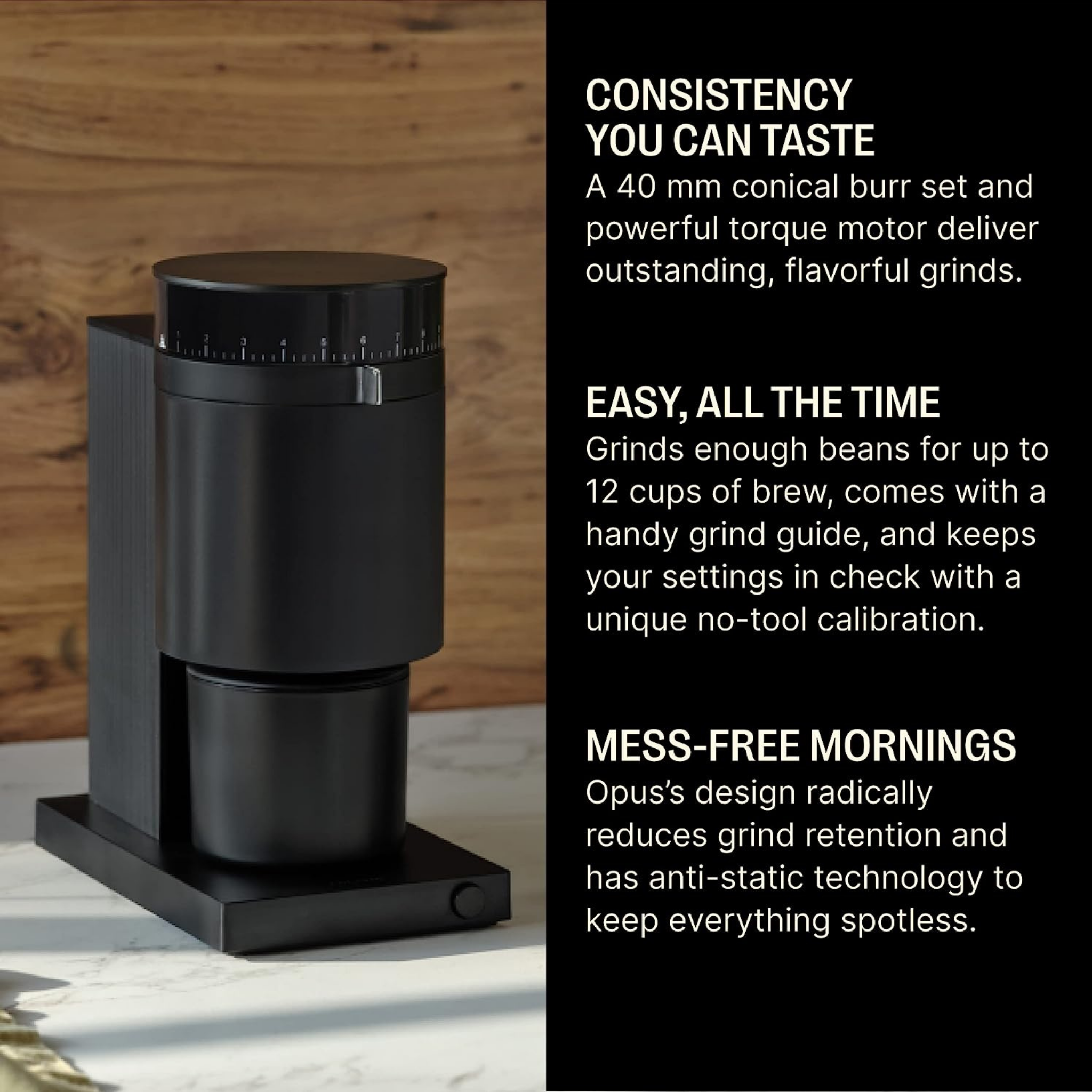 fellow - opus conical burr grinder