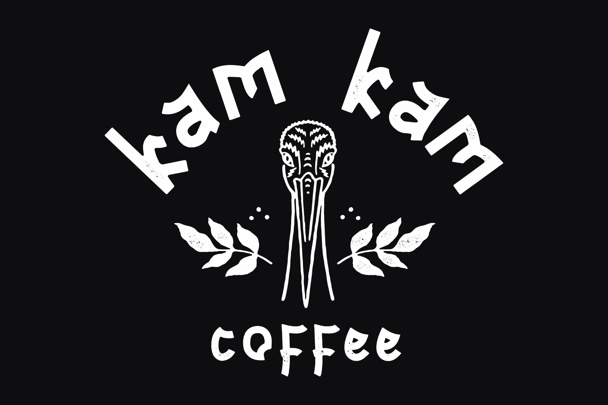 stork logo t-shirt - black